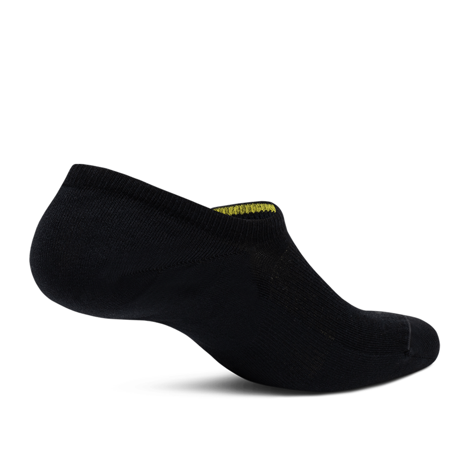 Unisex Anytime No Show Sock, Natural Black